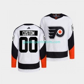 Philadelphia Flyers Custom Adidas 2022 Reverse Retro Wit Authentic Shirt - Mannen